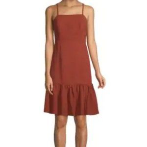 Club Monaco Ruffle Hem Dress